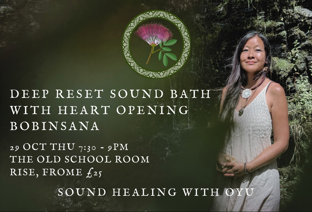 Deep Reset Sound Bath con Bobinsana, pianta di apertura del cuore 1 8e99736c 60dc 4fe7 8044 4aaa7b6aa815