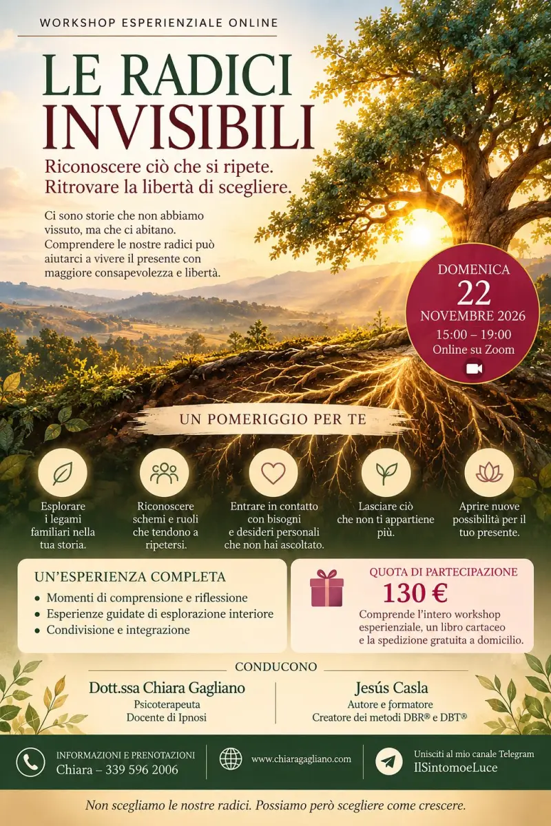 Le radici invisibili workshop online nel bosco 4