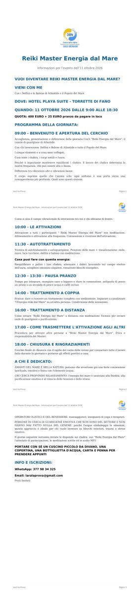 Reiki Energia dal Mare immagine unica