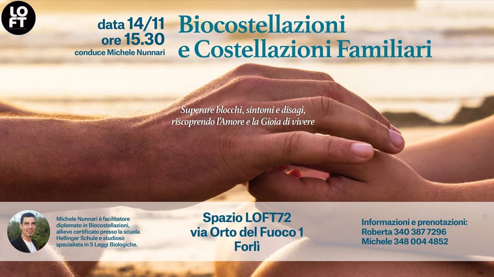 Biocostellazioni e Costellazioni Familiari a Forlì 1 biocostellazioni e costellazioni familiari a forli