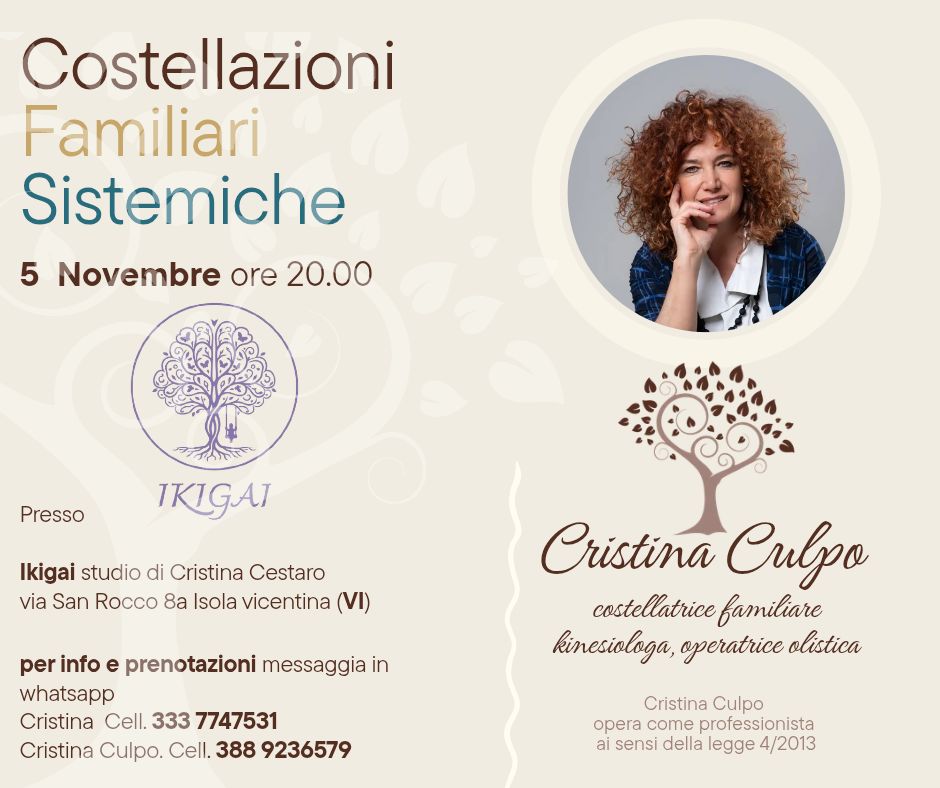 Costellazioni familiari sistemiche a Isola Vicentina 1 costellazioni familiari