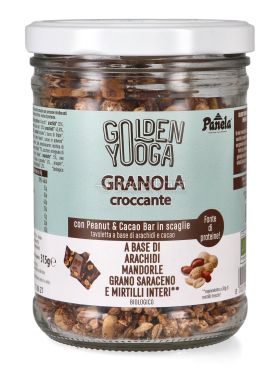granola croccante peanut cacao bio golden yooga 725845