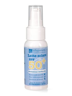 travel size latte solare bio spf 50 bimbi e pelli sensibili 745644