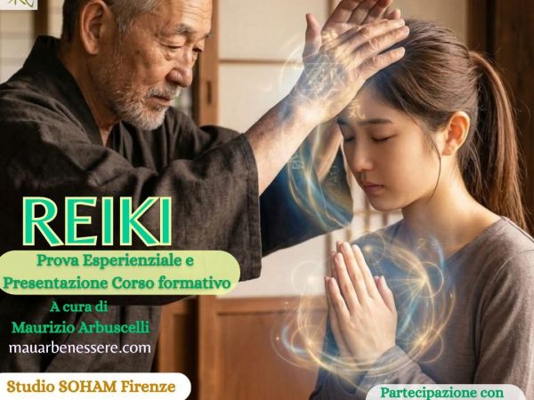 Reiki: prova e presentazione del corso di livello 1