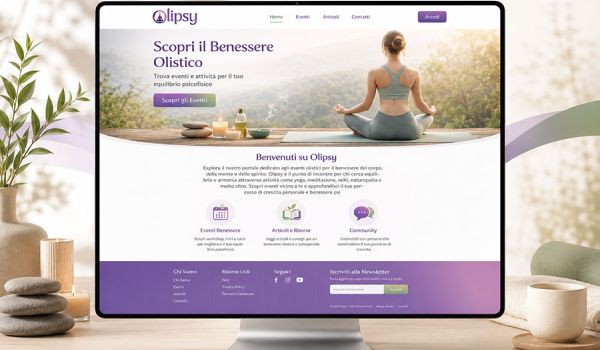 Nasce Olipsy, il portale dedicato agli eventi e ai professionisti del benessere