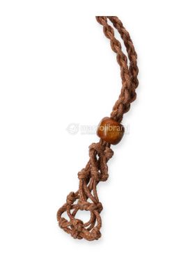 collana portagioie macrame marrone 749710 3