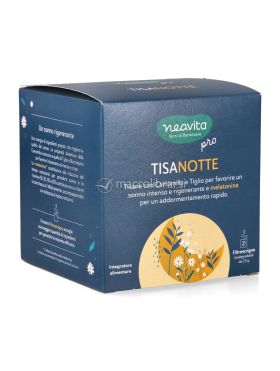 tisanotte tisana con camomilla tiglio e melatonina 698654