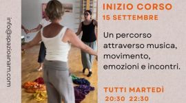 Home 298 Corso settimanale di Biodanza a Como con Daniela Bianchi