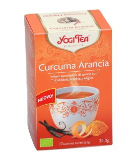 yogi tea infuso curcuma arancia bio 176535
