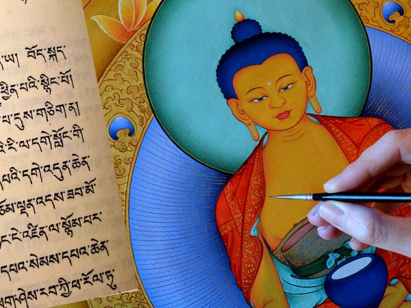 Dharma Art Academy: ritiro intensivo finale di pittura tibetana