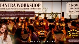 Home 28 Workshop di Tantra | Depth over Distance | London, 1 novembre