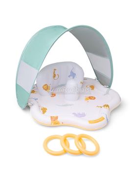 tappetino da gioco gonfiabile per neonati wild life 724097 1