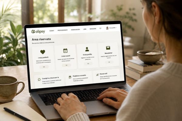 Area riservata Olipsy: cosa puoi fare dopo il login