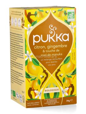 lemon ginger manuka honey tisana pukka bio 693031