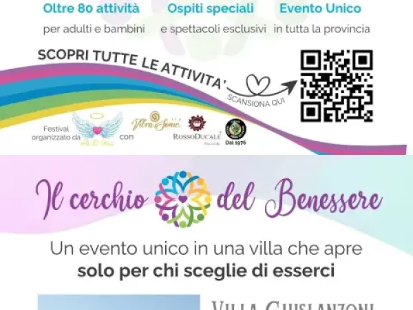 Festival olistico il cerchio del benessere