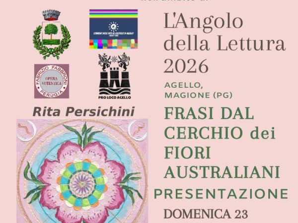 Presentazione del libro “Frasi dal cerchio dei fiori australiani”