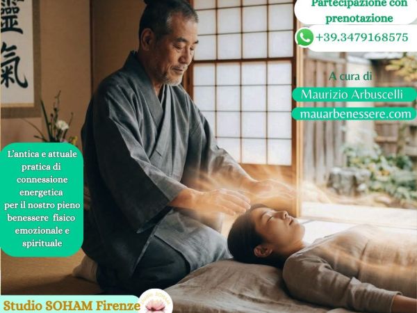 Presentazione e prova di Reiki, corso livello 1