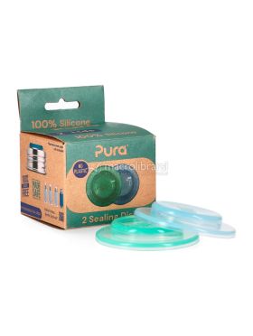 tappi in silicone per biberon e bottiglie pura menta e verde 737975