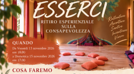 Home 105 Esserci: ritiro di consapevolezza e presenza
