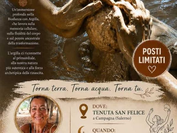 Biodanza e argilla con Andreina Acri