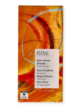 tavoletta di cioccolato bio extra fondente arancia 726652 3