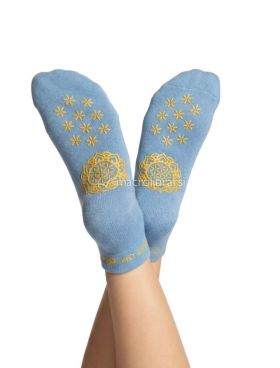 calze yoga antiscivolo adhara azzurro ghiaccio taglia 35 38 737324 1