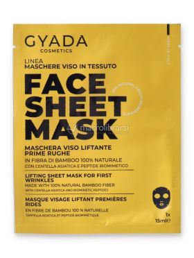 maschera viso in tessuto liftante prime rughe 740421