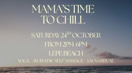 Home 121 Yoga sulla spiaggia e sauna con Mama’s Time to Chill