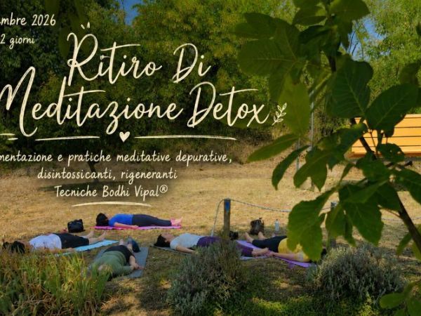 Ritiro detox: meditazione e depurazione