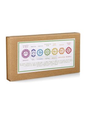 chakra set 7 mini roll on con pietre 684900