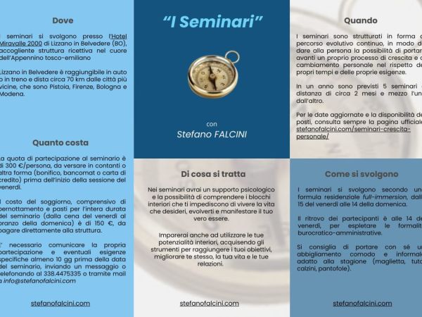 I Seminari con Stefano Falcini