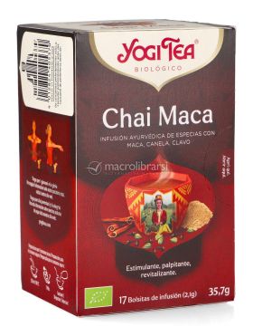 yogi tea infuso chai maca 200735