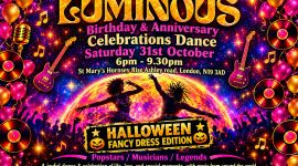 Home 33 Luminous Conscious Dance – Edizione speciale Halloween e compleanno
