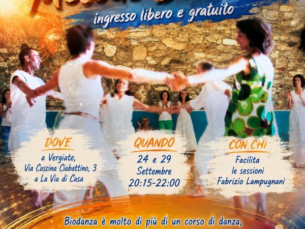 Settimanale di Biodanza: danzare la vita a scatola chiusa, meravigliandosi