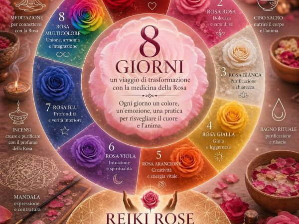 8 giorni con le rose: Reiki Rose