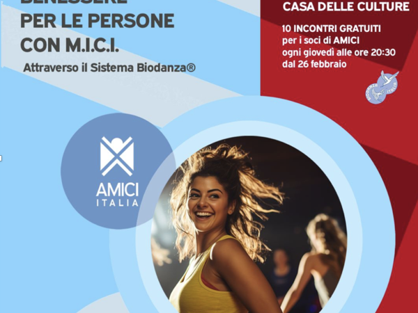 Corso settimanale di Biodanza a Modena per adulti con MICI