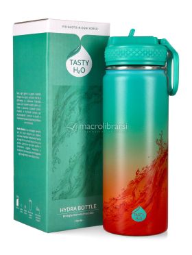 bottiglia thermos in acciaio hydra bottle verde 727281