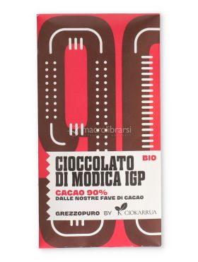 tavoletta di cioccolato di modica igp cacao 90 659379