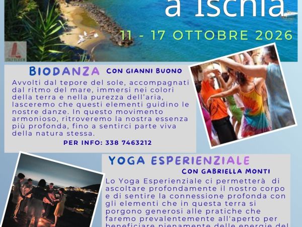 Biodanza e yoga a Ischia