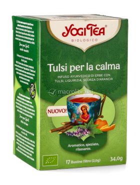 yogi tea infuso tulsi per la calma 393937