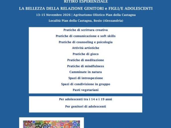 Ritiro per genitori e figli adolescenti