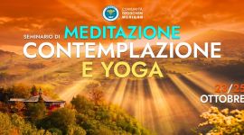 Home 341 Seminario su meditazione, contemplazione e yoga