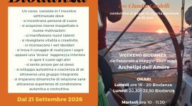 Eventi 50 Corso settimanale serale di biodanza