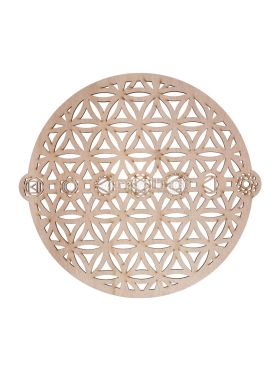 7 chakra base griglia in legno 725382