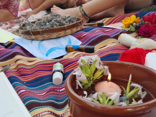 Workshop di riflessologia, oli essenziali e meditazione