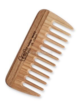 mini pettine in legno a denti radi senza manico 740370