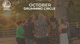 Home 157 Spirit Groove: cerchio di tamburi mensile di ottobre 2026