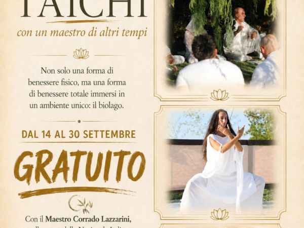 Tai Chi al Biolago con il Maestro Corrado Lazzarini