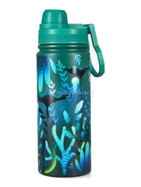 bottiglia thermos in acciaio deep blu verde 740382