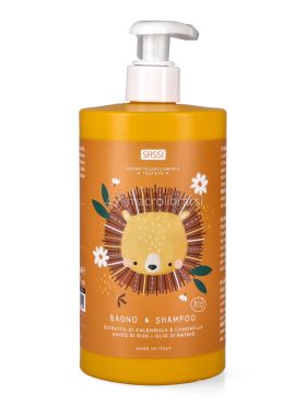 bagnetto e shampoo baby bio leone chompy 731244